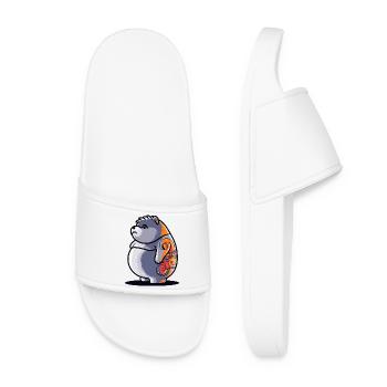 Capricious Bear - Women’s Pool Sliders - white - Front