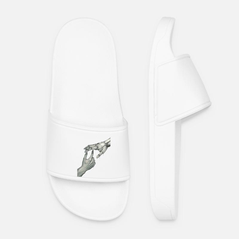 Hands - Women’s Pool Sliders - white