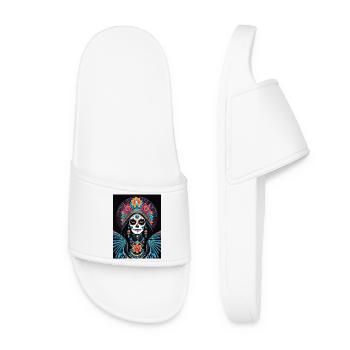 LA CATRINA DELUXE - Women’s Pool Sliders - white - Front