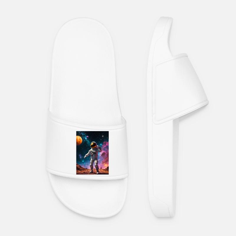 Astronaut - Women’s Pool Sliders - white