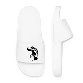 Dinosaur - Women’s Pool Sliders - white - Front