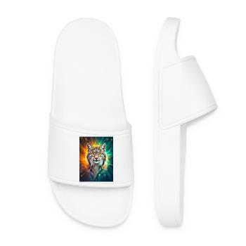 Luchs – Geist der Klarheit und Energie - Claquettes Femme - blanc - Devant