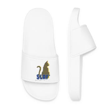 Slay Katze Checker Silhouette - Claquettes Femme - blanc - Devant