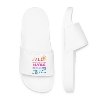Ilyas comme prénom - Claquettes Femme - blanc - Devant
