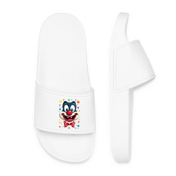 Déguisement de clown de carnaval Carnaval Carnaval - Claquettes Femme - blanc - Devant