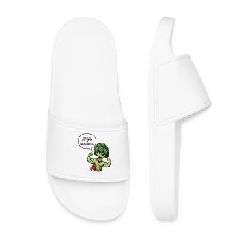 Broc-Tastic Veggie Hero - Claquettes Femme - blanc - Devant