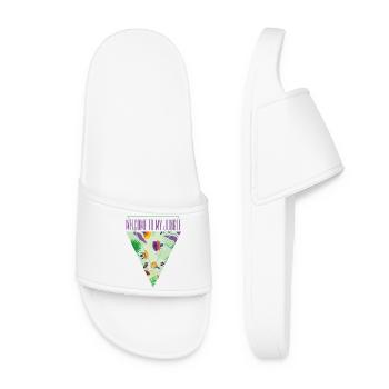 Welcome to the jungle - Women’s Pool Sliders - white - Front