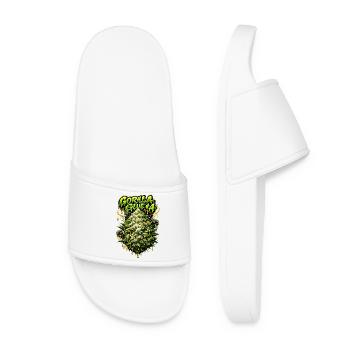 Gorilla Glue #4 Graffiti Bud Print - Claquettes Femme - blanc - Devant