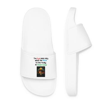 The_Eye - Claquettes Femme - blanc - Devant