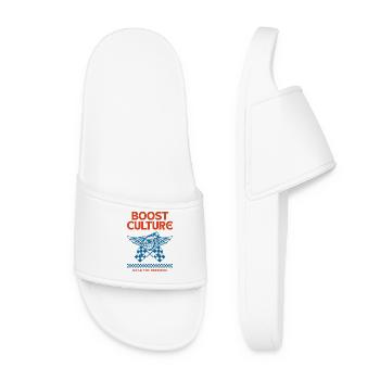 Turbo Boost Culture - Women’s Pool Sliders - white - Front