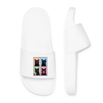 Cats Bombay Cat - Claquettes Femme - blanc - Devant