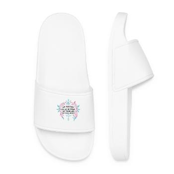 My Besties Kids May Be Feral - Women’s Pool Sliders - white - Front