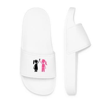 Friendship Girl Best Friend - Women’s Pool Sliders - white - Front