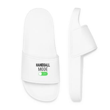 aaa Handball Mode On - Women’s Pool Sliders - white - Front