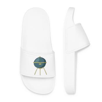Barbecue - Claquettes Femme - blanc - Devant