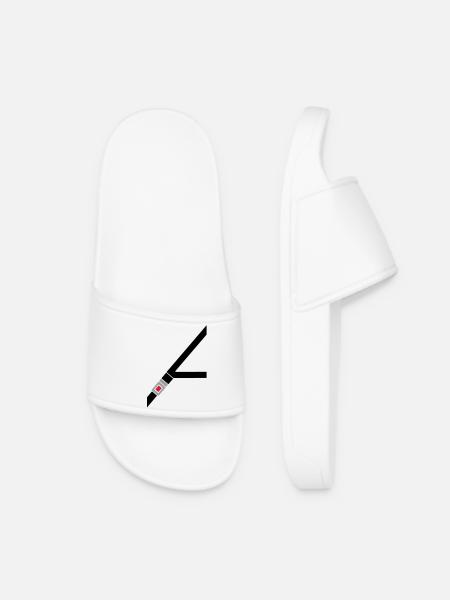 Seat belt - Women’s Pool Sliders - white