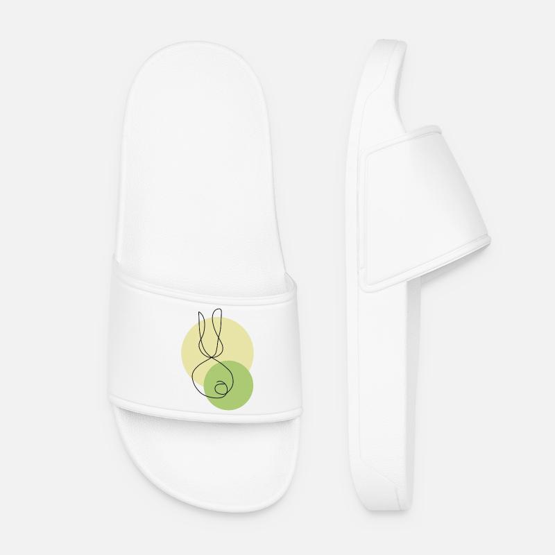 lineart - Women’s Pool Sliders - white