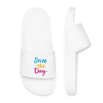Saisissez le jour - Claquettes Femme - blanc - Devant