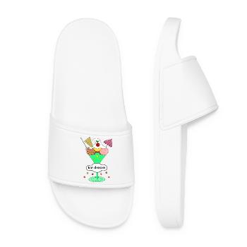 Rêve de glace - Claquettes Femme - blanc - Devant