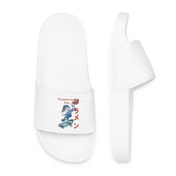 Powered by Ramen - Women’s Pool Sliders - white - Front