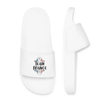 Team France - France - La France - France - Women’s Pool Sliders - white - Front