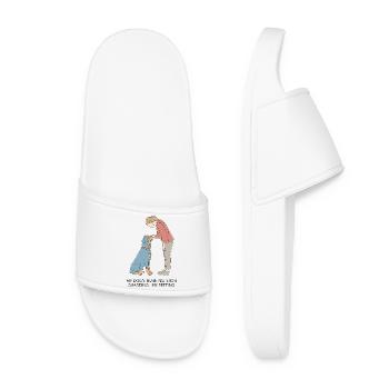 L’éducation de mon chien : 90 % de garde, 10 % de stress - Claquettes Femme - blanc - Devant