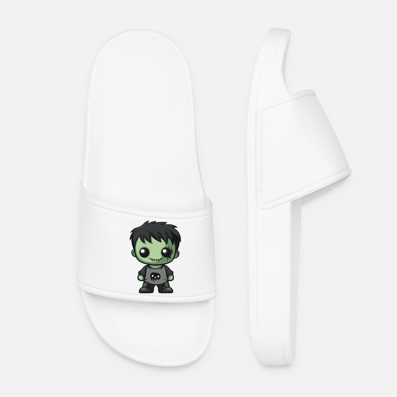 Zombie Comic - Frauen Badelatschen - Weiß