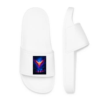 Ascension du Phénix sur l’Abîme ardent - Claquettes Femme - blanc - Devant