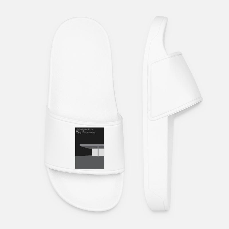 Architecture moderne : Musée des beaux-arts du Canada - Claquettes Femme - blanc