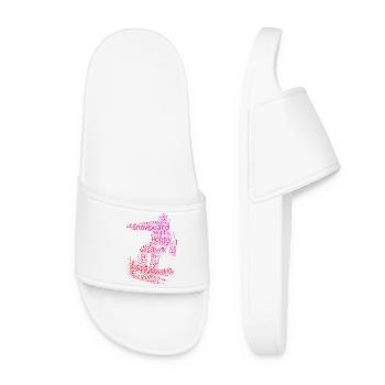 Snowboard Love Clear Look for Snowboard - Claquettes Femme - blanc - Devant