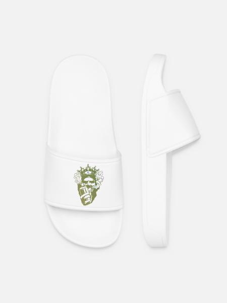 King of Bars Crown Micro - Women’s Pool Sliders - white