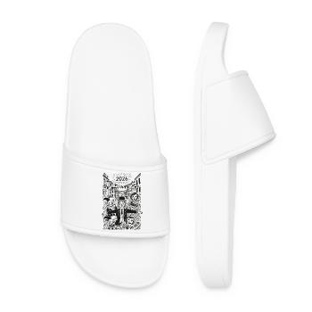 2026 Street Festival Hero - Women’s Pool Sliders - white - Front
