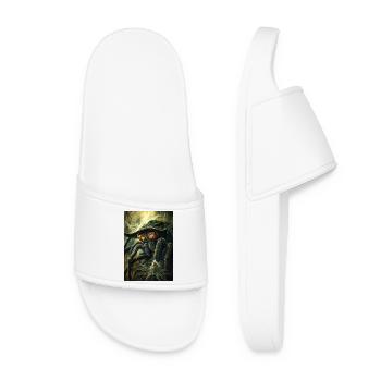 Goggle Spider in Duskwood - Women’s Pool Sliders - white - Front