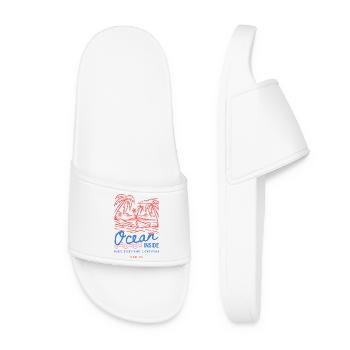 Ocean Inside Palm Island - Women’s Pool Sliders - white - Front