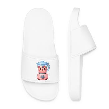 Smoothie Blender - Women’s Pool Sliders - white - Front