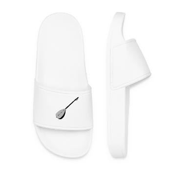 Melodies of the soul. The Turkish saz in focus - Women’s Pool Sliders - white - Front