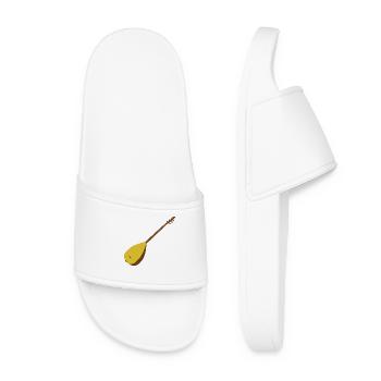 Melodies of the soul. The Turkish saz in focus - Women’s Pool Sliders - white - Front