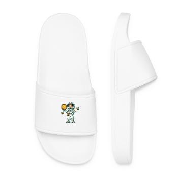 Beekeeper Bees - Women’s Pool Sliders - white - Front