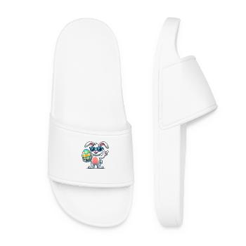 osterhase sonnenbrille - Frauen Badelatschen - Weiß - Vorne