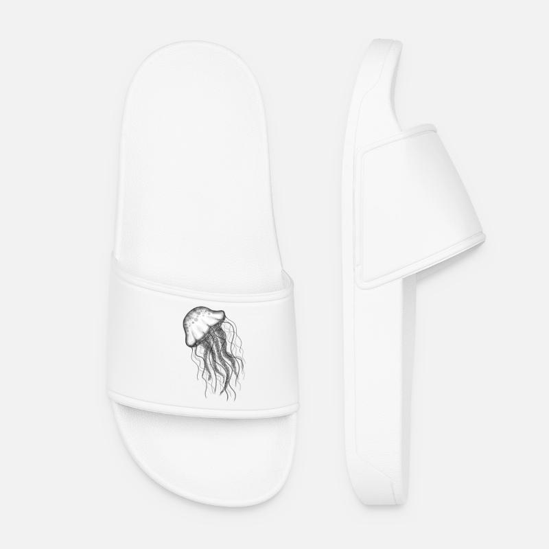 Jellyfish Jellyfish - Women’s Pool Sliders - white
