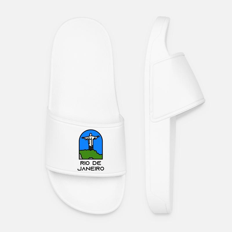 Rio de Janeiro - Women’s Pool Sliders - white