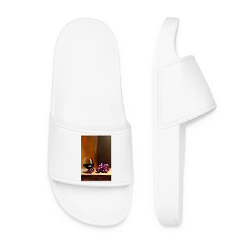 Buveurs de vin - Claquettes Femme - blanc - Devant