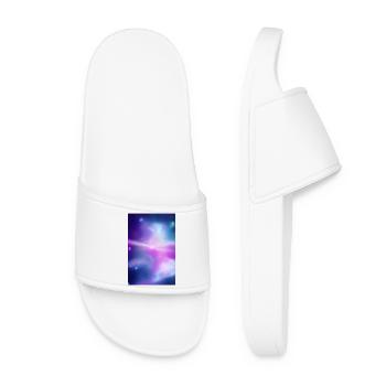 Image de la galaxie - Claquettes Femme - blanc - Devant