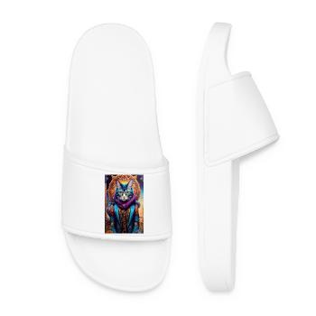 Master cat - Women’s Pool Sliders - white - Front