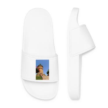 CHÂTEAU D’EAU DE MANNHEIM - Claquettes Femme - blanc - Devant