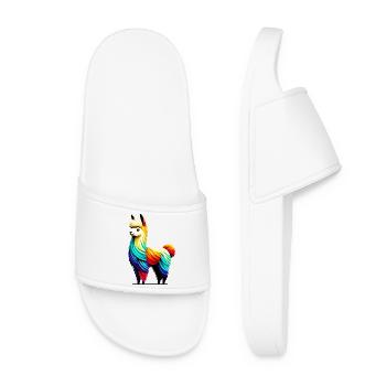 Alpaga - Claquettes Femme - blanc - Devant