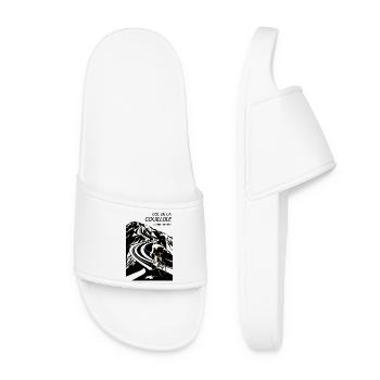 Ascent of the Col de la Couillole - Women’s Pool Sliders - white - Front