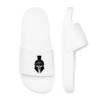 Casque spartan helmet - Claquettes Femme - blanc - Devant