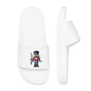 Casse-noix - Claquettes Femme - blanc - Devant