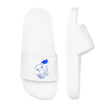 Octopus High School Graduation Passed College - Women’s Pool Sliders - white - Front